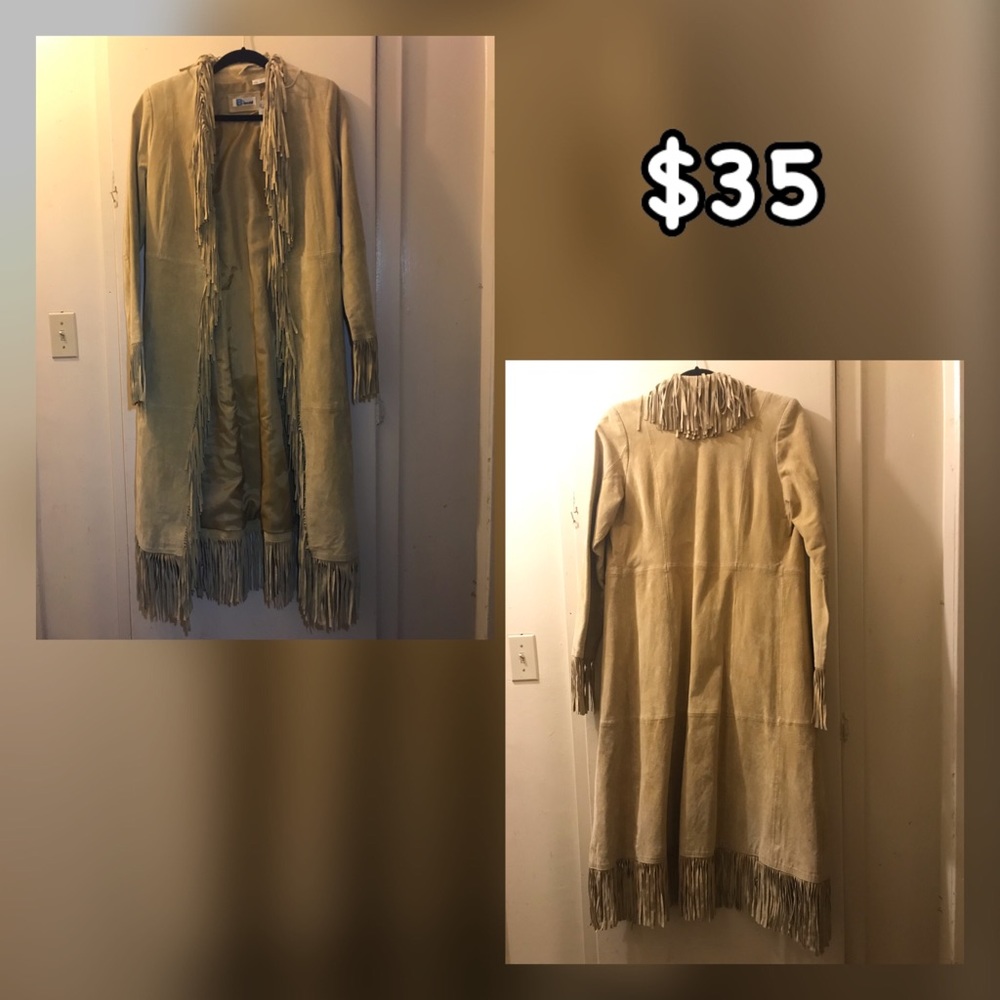 Tan Suede Jacket / Coat